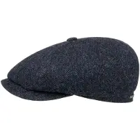 Stetson Hatteras Classic Wool Flat Cap by
