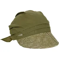 Seeberger Ansali Straw Visor Cap by