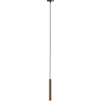 QAZQA Moderne hanglamp donker brons voor railsysteem 1-fase - Slimline Keno