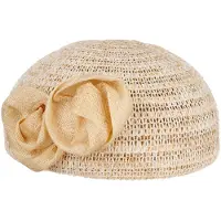 Seeberger Papieren Stro Alpinopet met Sinamay by
