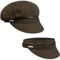 Seeberger Zip Cotton Newsboy Pet by