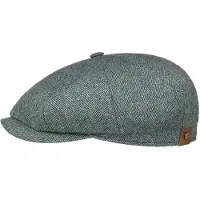 Stetson Hatteras Zijde Flat Cap by