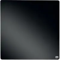 Kensington whiteboard magnetisch gelakt staal 36 x 36 cm zwart