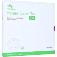 Mölnlycke Border Flex Oval Verb 13x16cm 5 583300