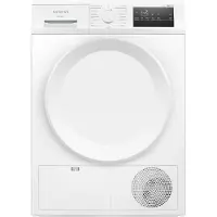 Siemens WT43H00ENL warmtepomp droger / wasdroger wit met 8 kg. trommel zuinig energieklasse E