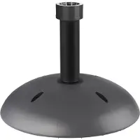 Helcosol Parasolvoet Antraciet 25 Kg 45 X 51 X 11 Cm