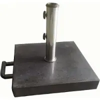 Intratuin Parasolvoet Zwart 35 Kg 45 X 45 X 38 Cm