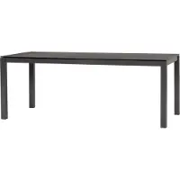 Intratuin Eettafel Gloria Zwart 180 X 90 X 74,5 Cm