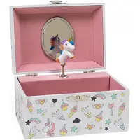 Eurekakids Unicorn Musical Jewelry Box Roze