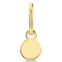 The Jewelry Collection Geelgouden Hanger rond 4023837