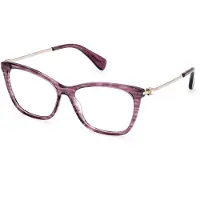 Max mara MM5070 54/14/140 Paarse/horn Voorzijde acetaat DAMES MM5070