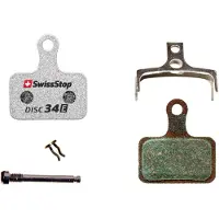 Swissstop Paar Disc 34 E organische remblokken voor Shimano Road en E-bike remmen