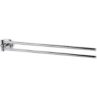 Haceka Handdoekhouder Gio Dubbel Draaibaar 38 cm Chroom