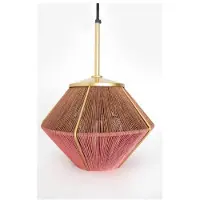 Sissy-Boy Bruin-roze hanglamp aural shades mini