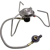 Mil-Tec Camping butaan brander gasstel gaskoper XL met slang