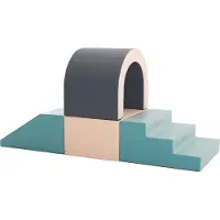 IGLU Soft Play Set - Tunnel - Licht Pastel