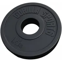 Gorilla Sports Olympische Halterschijf 1,25 Kunststof 50/51 MM