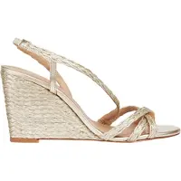 Lk bennett Shiela Espadrilles Soft Gold Size: 37 | Espadrilles Outlet | Dames | Geel