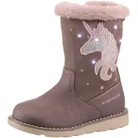 Tom Tailor Snowboots goud / rosa / pitaja roze / zilver