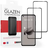 BMAX 2-pack Asus Zenfone 10 Screenprotector - Gehard glas - Full cover