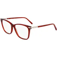 Ferragamo Bril - - SF3013 - Acetaat - Transparant rood - Dames