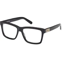 GCDS GD5020 54/15/140 Glazen Shiny zwart Voorzijde acetaat UNISEX GD5020