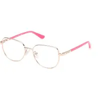 GUESS GU50140 Shiny rose gold 47/15/130 Meisje Brilmonturen