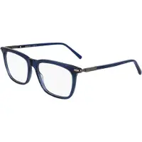 Ferragamo Bril - - SF3007 - Transparant blauw - Acetaat - Man