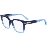 Ferragamo Bril - - SF3009 - Acetaat - Gradiënt transparant blauw - 52-18-145