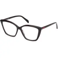 Emilio Pucci Bril - - EP5248 - Acetaat voorkant - Glanzend zwart - 55/14/140