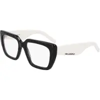 Karl Lagerfeld KL6159 54/18/140 ZWARTE WITTE Acetaat Dames KL6159