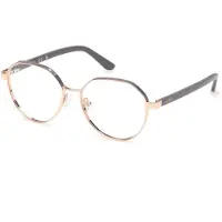 GUESS GU50124 Shiny rose gold 53/16/140 WOMAN Brilmonturen