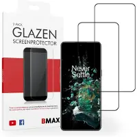 BMAX Screenprotector OnePlus 10T - 2-pack - Gehard glas - Full Cover