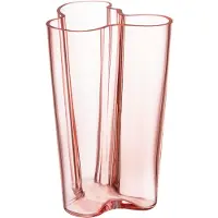 Iittala Vaas Aalto Zalmroze 25 cm
