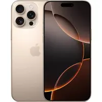 Apple iPhone 16 Pro Max | 256 GB | Dual-SIM (eSIM, Nano-SIM) | Desert titanium