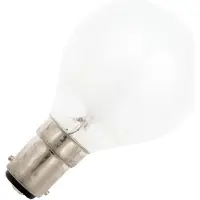 Schiefer Ba15d Kogel Gloeilamp | 40W 2700K 360lm 220V/240V Mat | Dimbaar