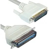 MaxTrack Parallelle EPP High Speed printerkabel 25-pins SUB-D - 36-pins Centronics / gegoten connectoren - 3 meter