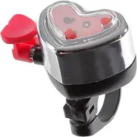 Pexkids Fietsbel Hartje chroom-roze