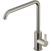 Hotbath Keukenmengkraan ace met draaibare uitloop 29 cm geborsteld nikkel