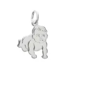 The Jewelry Collection Zilver Gerhodineerde Hanger baby 1329912