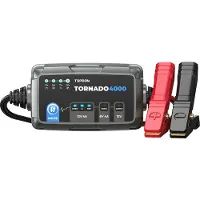 TOPDON Tornado T4000C Druppellader - Acculader - Universeel - 5/120Ah - Auto/Motor/Boot/Scooter