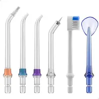 H2oFloss Complete set Waterflosser Opzetstukjes Vervanging Set - Geschikt voor HF-2, HF6, HF-9 en ISM-4201 - Jet Tips, Orthodontisch Opzetstuk, Tongreiniger en Tandenborstel Opzetstuk