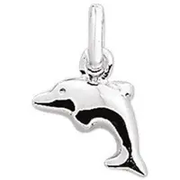 The Jewelry Collection Zilver Gerhodineerde Hanger dolfijn 1329596