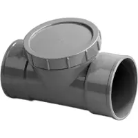 PVC handel Riool ontstoppings t-stuk, m-m-160 mm