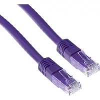 ACT IB1703 U/UTP CAT6 Patchkabel Paars - 3 meter