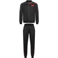 TAPOUT Joggingpak 'Roots Taptrack' rood / zwart