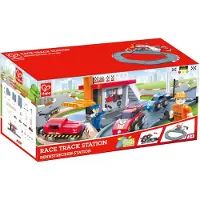 Hape Race Track Station Blauw Kinderen