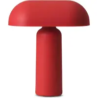 Normann Copenhagen Porta Tafellamp Draagbaar Vuurrood - Draagbare lampen Acryl Bright Red - 510113