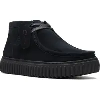 Clarks Veterschoen 'Torhill Hi' zwart