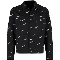 AllSaints Senta Jacket Black/white Maat: S | Spijkerjassen Outlet | Heren | Zwart